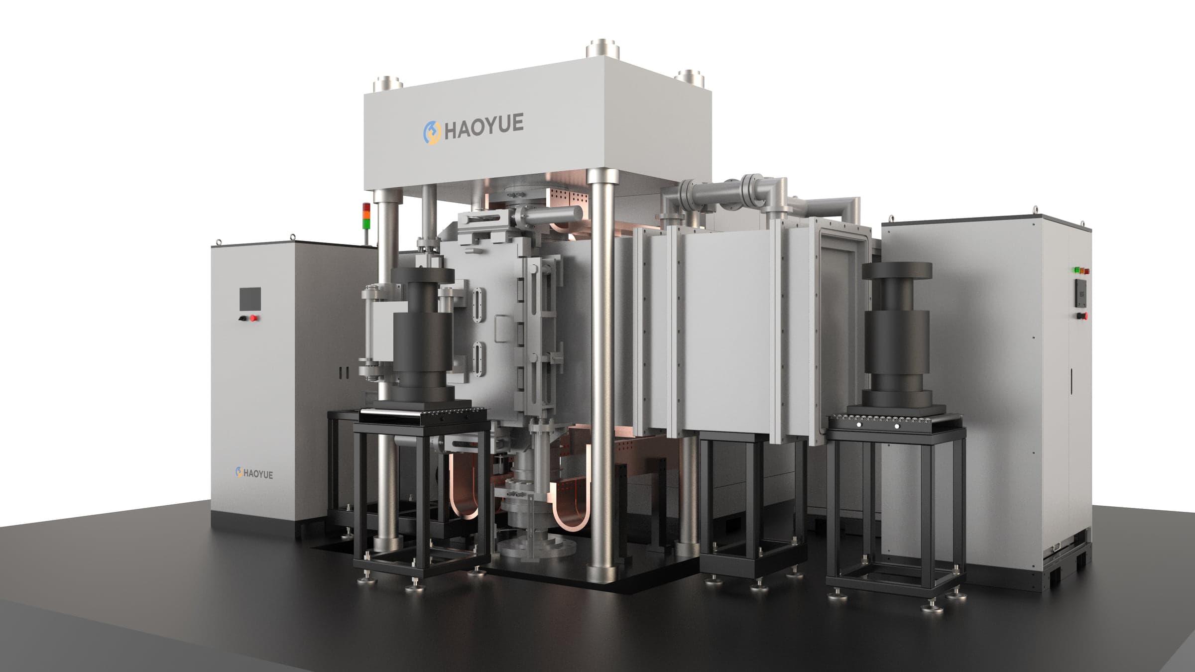 Semi-continuous Type Spark Plasma Sintering