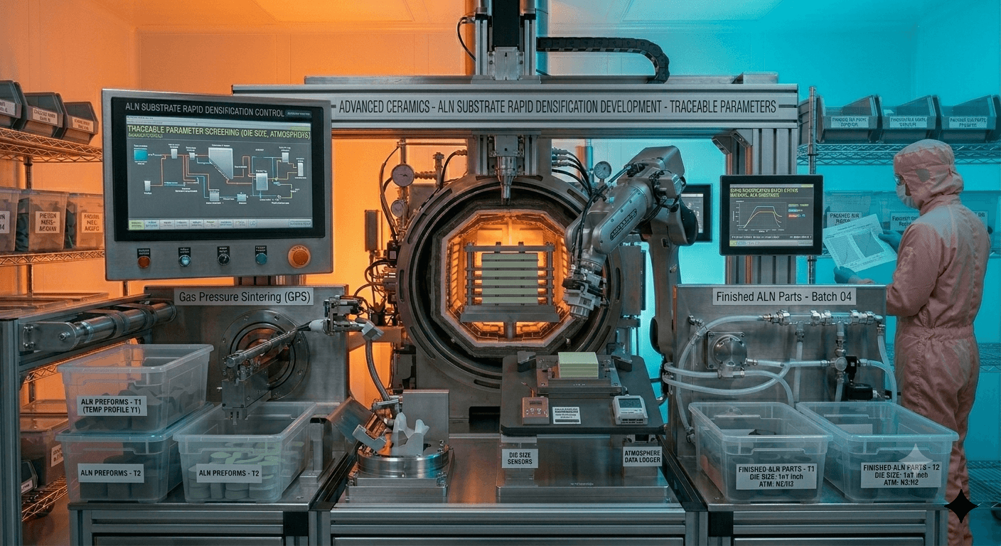 AlN Substrate Rapid Densification Development
